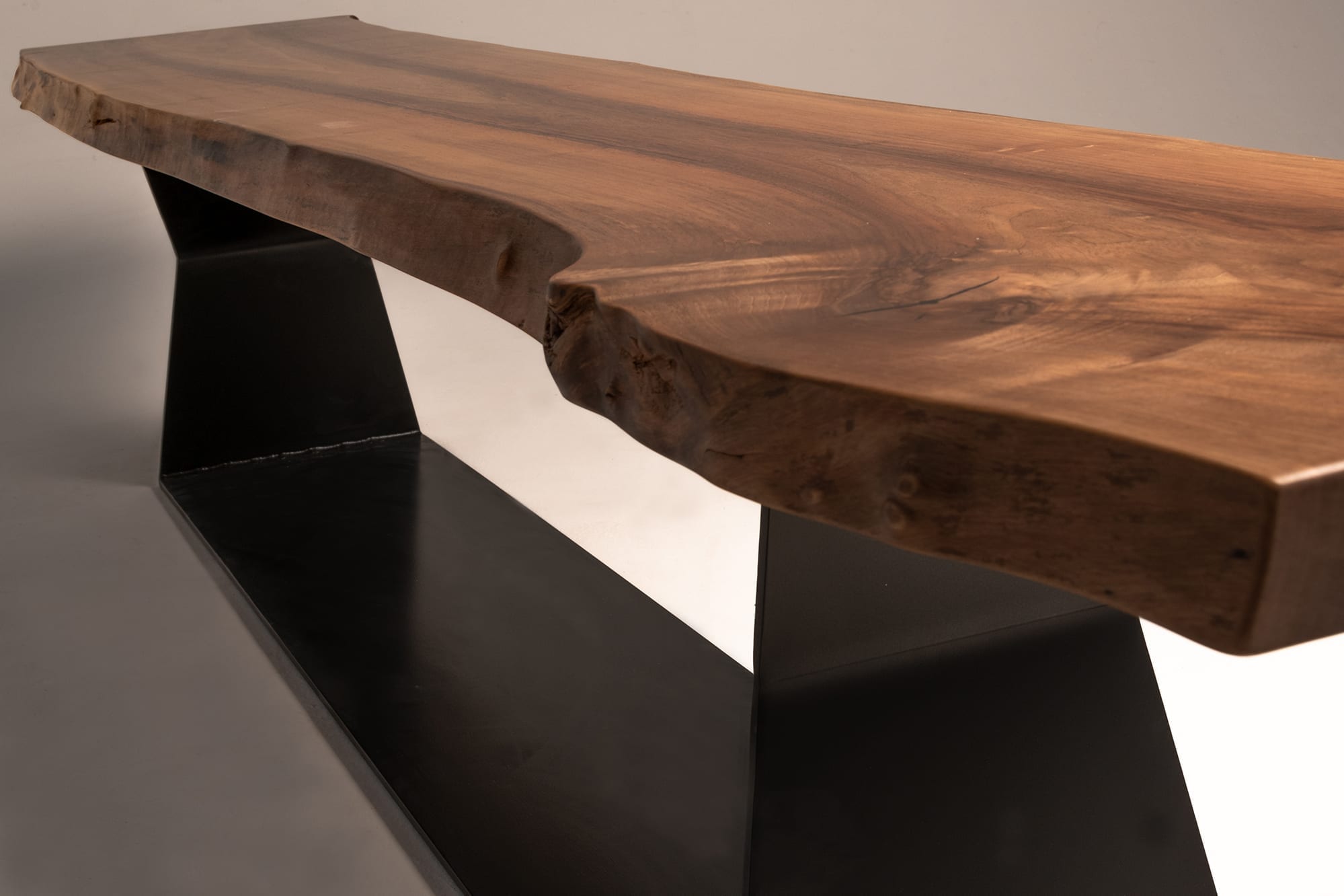 Dining Table and Bench Set In French Walnut - Image 6