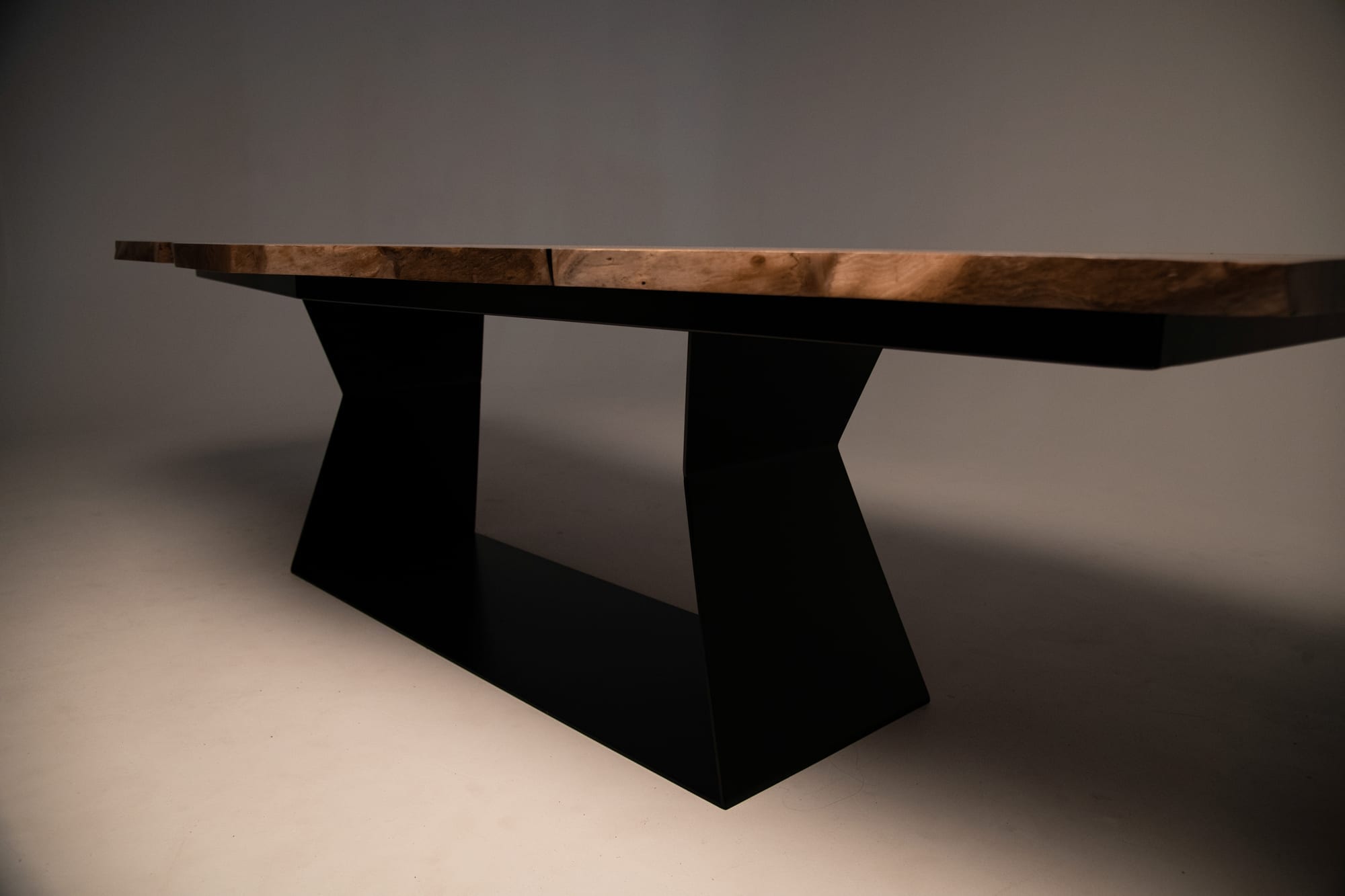 English Walnut Epoxy Table | Jigsaw Design - Image 2