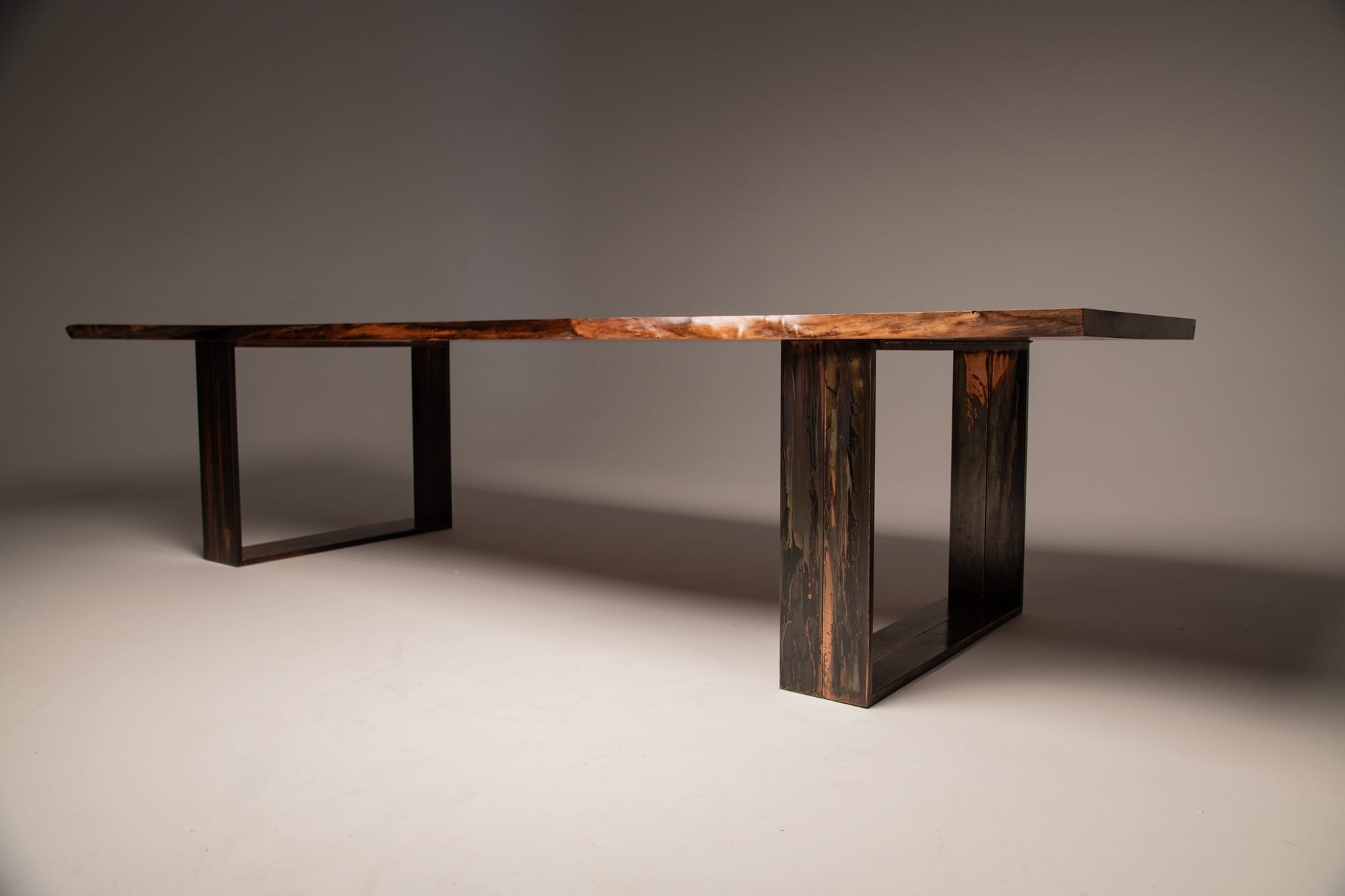 Black Walnut Slab Table | Rare Single Pennsylvanian Slab - Image 5
