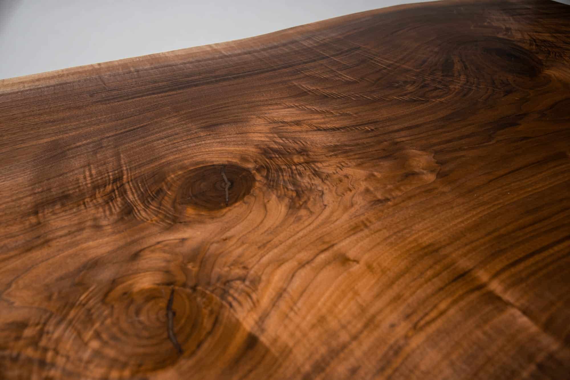 Black Walnut Slab Table | Rare Single Pennsylvanian Slab - Image 6