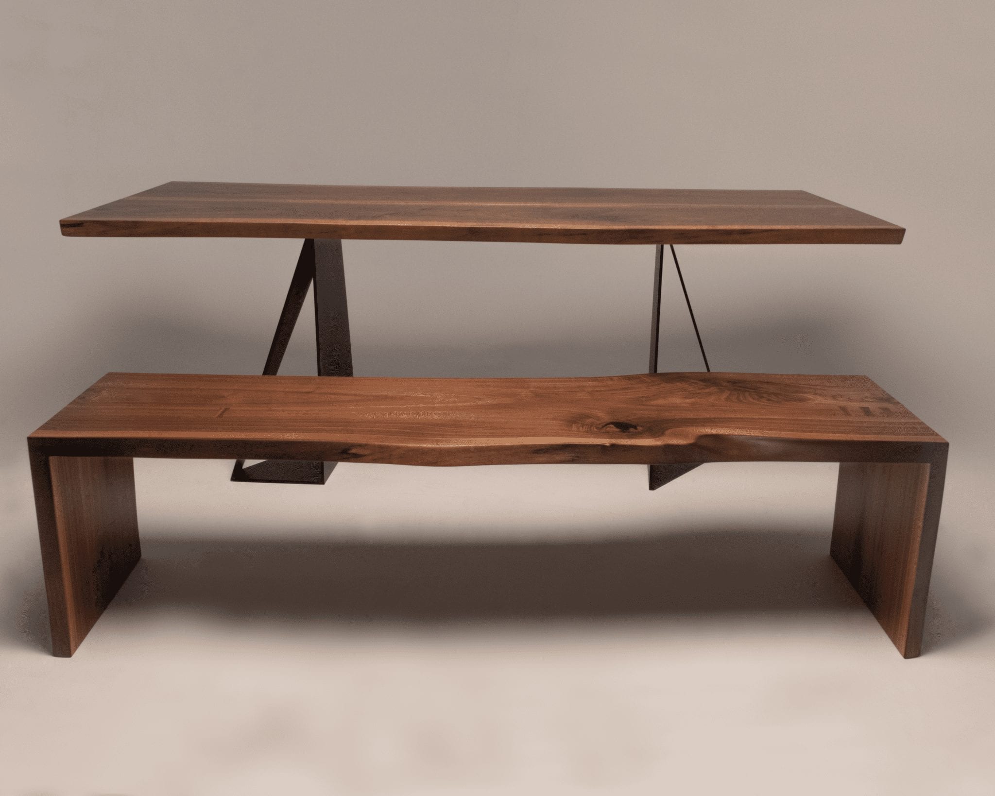 Black Walnut Dining Table - Image 5